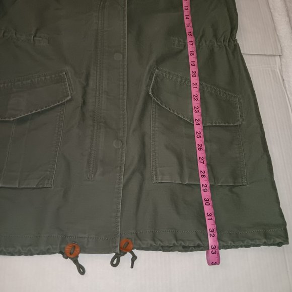 ABERCROMBIE & FITCH HOODIE UTILITY JACKET - Picture 8 of 8